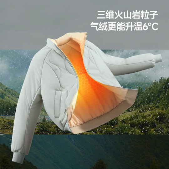 Chaqueta polar Banana down air americana retro fina