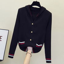 Brand Withdrawal Cabinet Clear Cabin Foreign Trade Export Tail Single Big Card Womens Clothing Cut Out of Exterior Single Tail Goods Big Code Autumn Clothing Knitted Sweaters