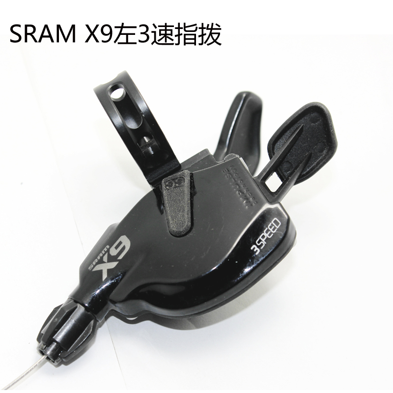 SRAM速联X7 X9指拨单左3速右9速分体指拨2X9速3X10速变速器配件-图2