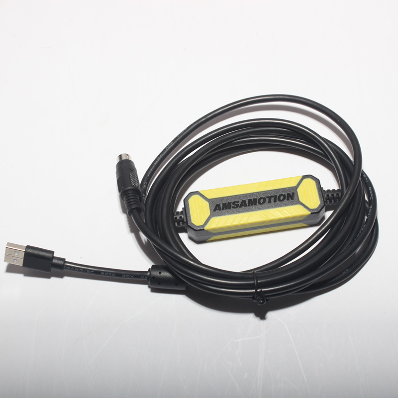 台达PLC下载线 PLC编程电缆USB-DVP USB-ACAB230高柔性 - 图1