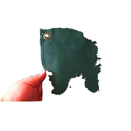 网球场防风网涂塑防风网挡风网隐私网定做围挡包边PVC双层防风网 - 图3