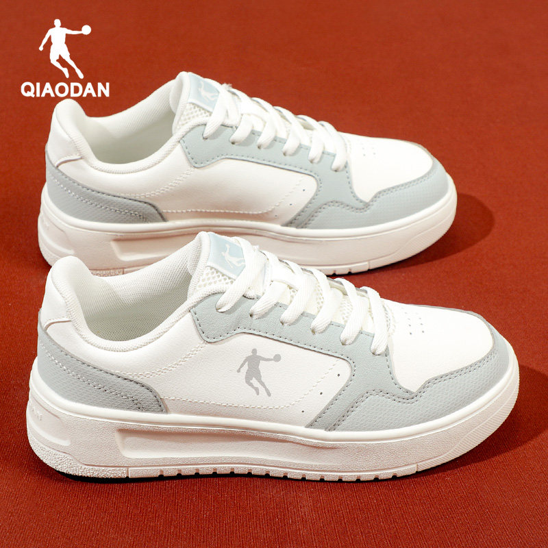 乔丹板鞋女鞋2026新款女士休闲鞋子粉色厚底滑板小白鞋百搭运动鞋,淘宝优惠券,粉丝福利购,淘宝优惠卷