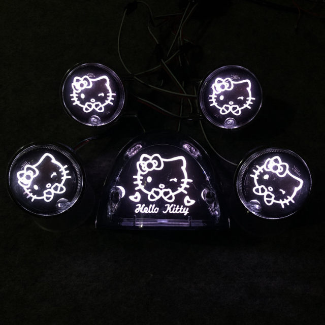 Turtle Five Turn Signal ເຕົ່ານ້ອຍ Hello Kitty KT