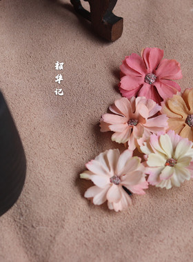 小花百搭古风汉服发夹