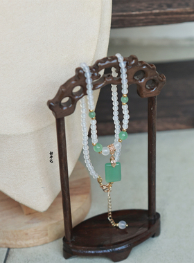韶华记玉石玛瑙女无事牌古风璎珞
