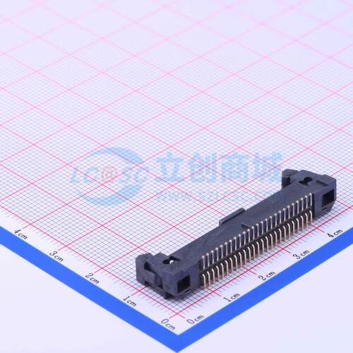 连接器 Z-S230323150M2BSP1 SMD,P=1.27mm 2x25P 牛角扣 - 图0