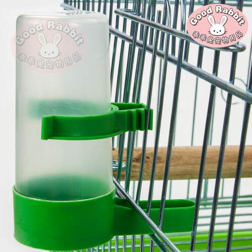 鸟类两用/大号自动喂食器/下中号料器/鸟饮水器/水壶/水缸 鸟用品 - 图1