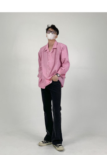 平替黑灰色微喇牛仔裤男新款高腰小个子显瘦马蹄裤喇叭裤子 - 图3