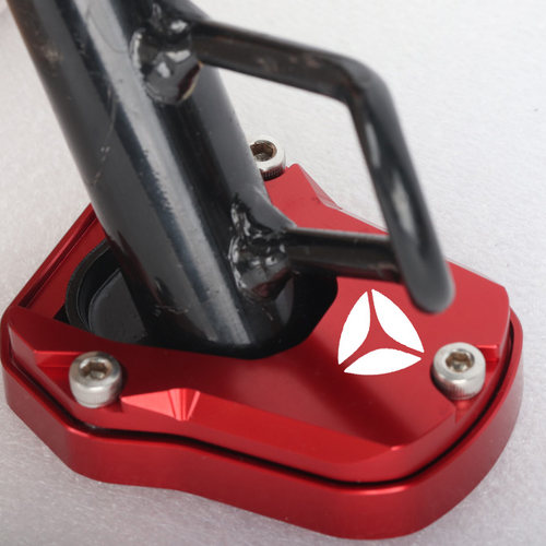 适用于雅迪M50/T55-D/M75-H/G26-H改装原车脚撑加大座边撑垫配件 - 图2