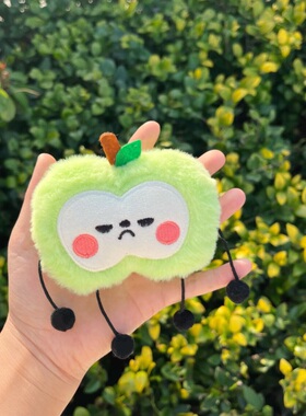 恋与深空夏以昼苹果挂件趣味玩偶