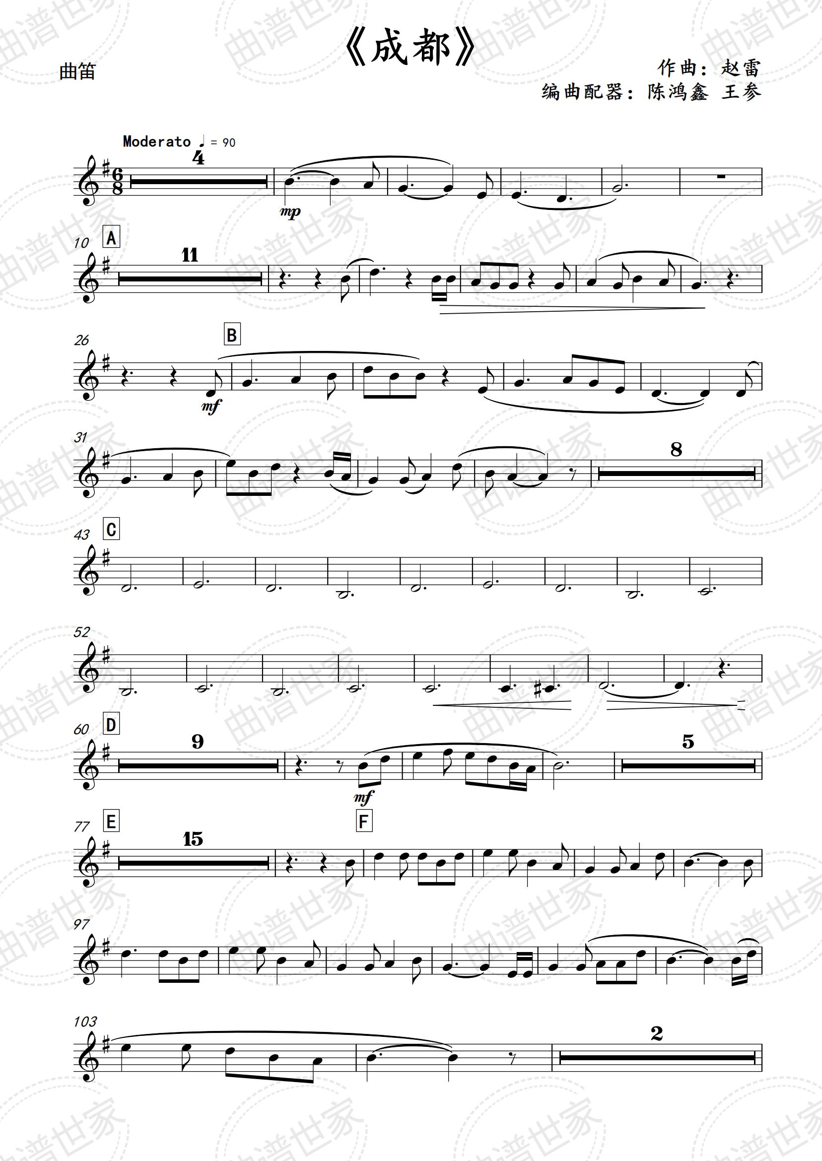 成都 民族管弦乐 总分谱 简谱 五线谱可选民乐合奏作品总谱+分谱 - 图2
