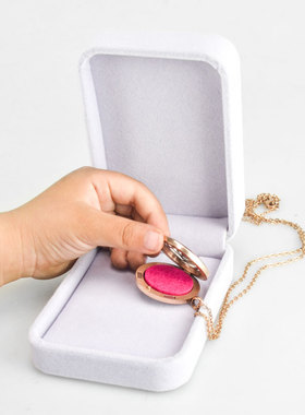 长款可打开香薰项链女项链