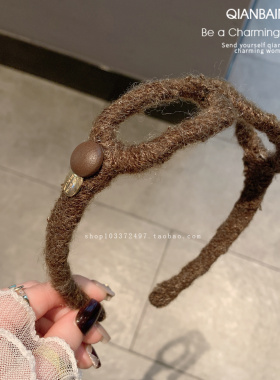 休闲百搭眼镜发箍镜框发卡女