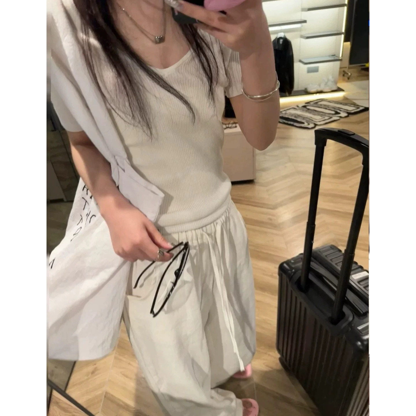 富尔大码定制女装肥妹妹mm慵懒风棉麻阔腿夏高腰宽松显瘦休闲长裤,淘宝优惠券,粉丝福利购,淘宝优惠卷