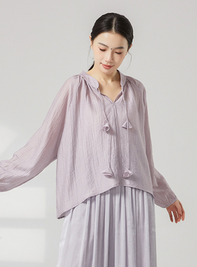 现代舞练功服2025新款宽松罩