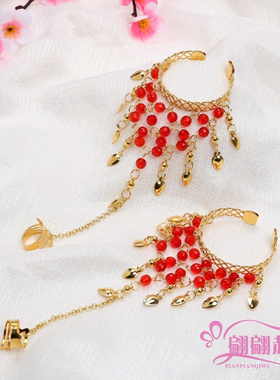 印度肚皮舞红宝石配饰