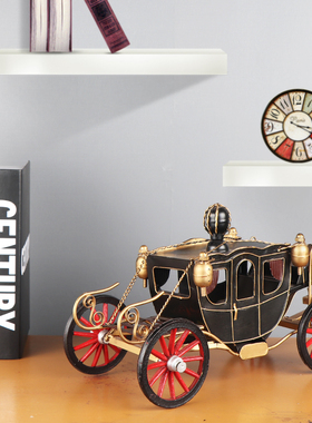铁艺美式风甲壳虫家居摆件老爷车