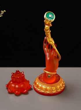 家用七彩菩萨插电观音佛供灯