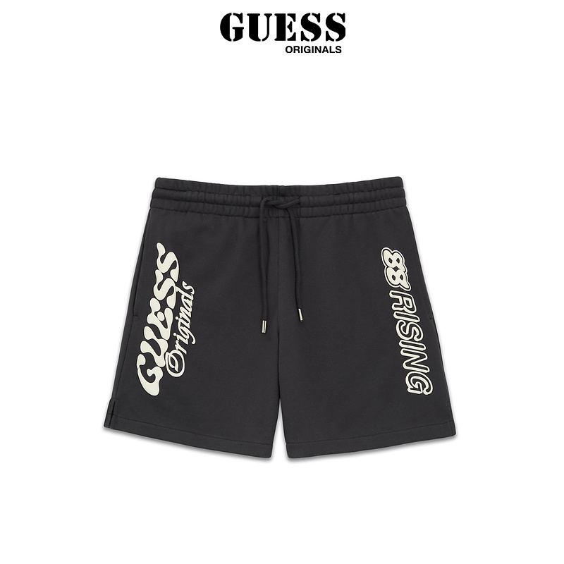 GUESS Originals x 88rising胶囊系列新男士短裤-M3PD00K2Q40 - 图3