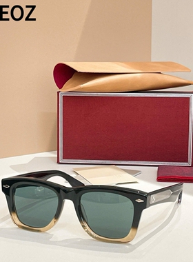 jmm HEYWOOD复古粗框大框方形男女款墨镜板材中大脸型太阳眼镜