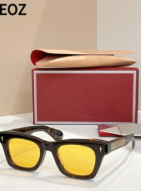 jmm DEALAN 10周年复古粗大框猫眼复古太阳眼镜板材墨镜男女潮款