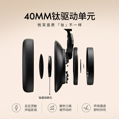 【龚俊代言】B&O Beoplay H95 蓝牙耳机主动降噪头戴式耳机bo礼物 - 图1