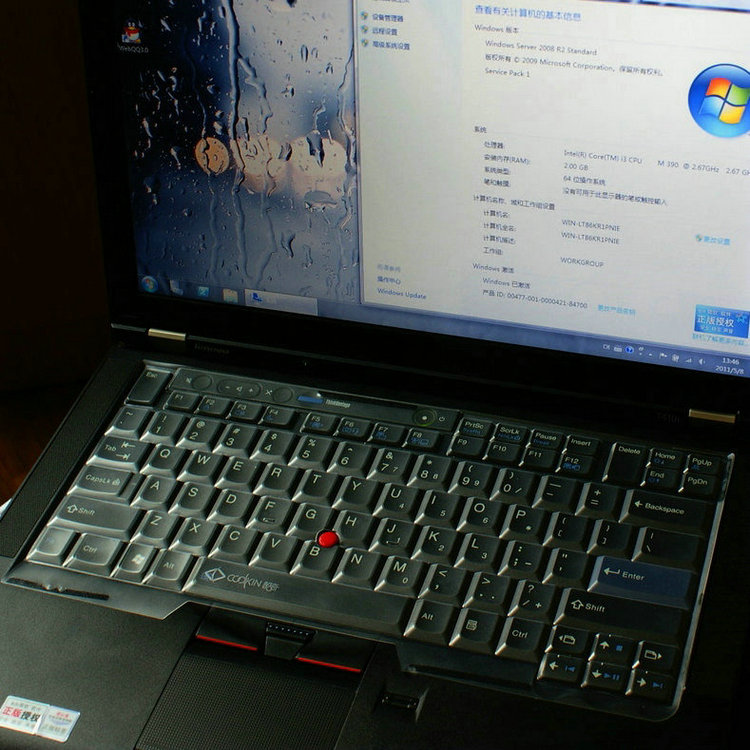 Thinkpad联想X200s X200T X201 X201T X201I按键膜T500 R400 R500 T60 T61键盘膜R60 R61保护贴膜T400 W500 - 图0