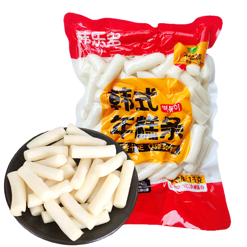 韩乐多韩式年糕条 1kg*10袋韩国炒年糕炸年糕火锅炸鸡炸鸡店商用-图3