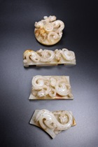 Picking up Antique Battles Han Taku Jade jade and Tian jade Sword Accessories of antiquities The ancient objects of the Han Dynasty The ancient jade ware old objects