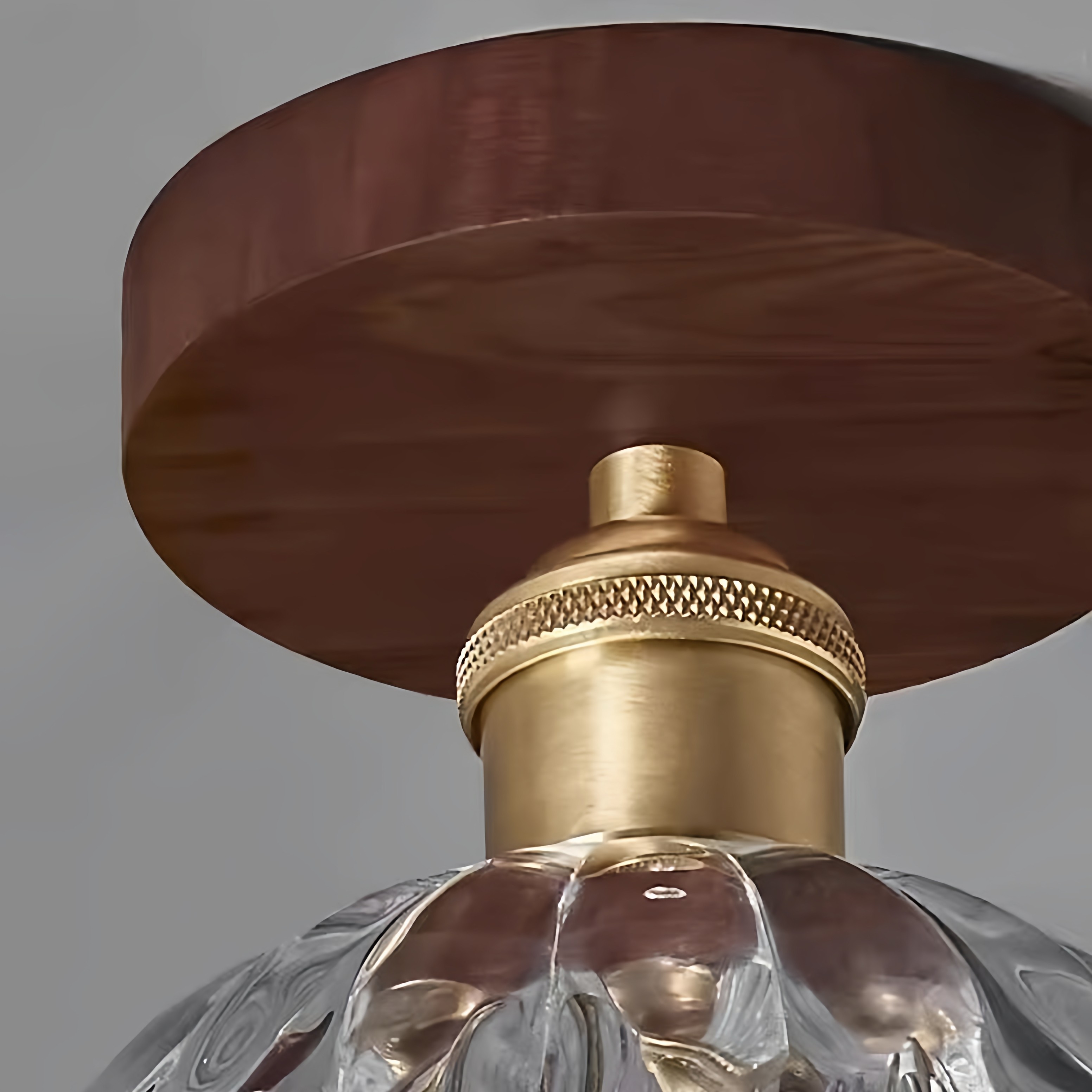 复古中古风花瓣玻璃吸顶灯玄关过道灯走廊光影氛围灯阳台灯小夜灯,淘宝优惠券,粉丝福利购,淘宝优惠卷