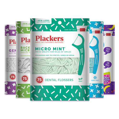 Plackers派乐丝进口牙线超细薄荷味护理清洁 牙线棒剔牙线家庭装 - 图3