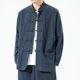 Spring and autumn cotton linen retro casual Tang jacket for men