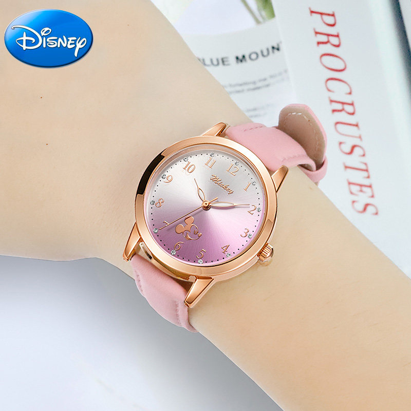 迪士尼初中女学生儿童大童电子表 尚渝手表国产腕表