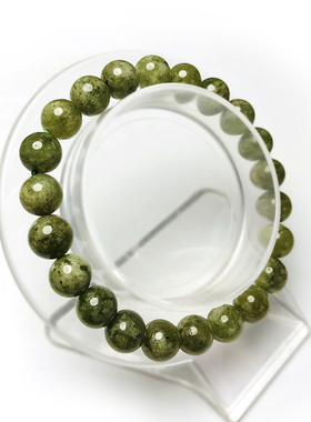 天然女沙弗莱石手链绿石榴石手串