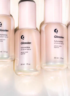 现货 Glossier Futuredew油性混合水润亮泽面部精华妆前乳30lml