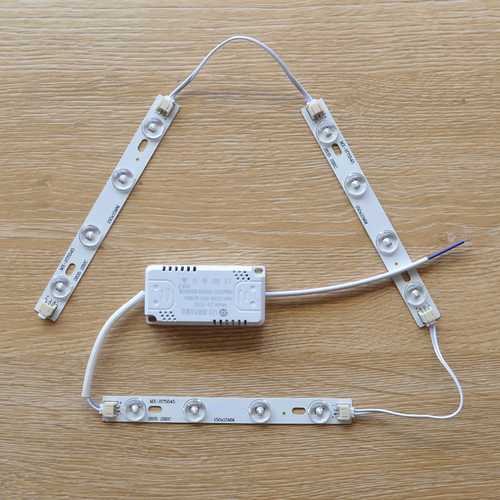 圆形吸顶灯LED长条灯条15cm组合替换灯芯片改造灯管灯带灯泡磁吸 - 图1