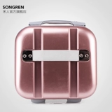 宋人 Вместительный и большой чемодан, маленький портативный ящик для хранения, косметичка, сумка для путешествий, 13.9 дюймов