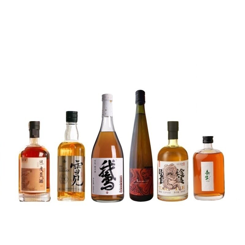 同里红唐寅陈皮黄酒万相新生Co Ferment陈皮黄酒雪见干型元红黄酒