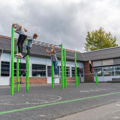 户外广场健身器材公园小区多功能体能训练拓展健身架街头健身组合 - 图1