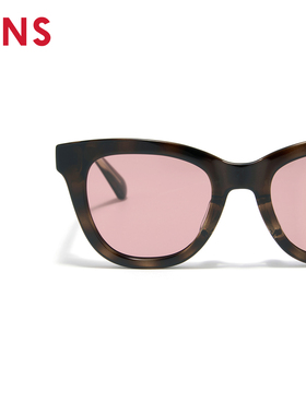 JINS睛姿太阳眼镜新品一体式鼻托复古防晒墨镜防紫外线URF26S100