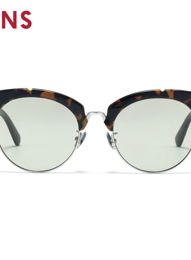 JINS睛姿太阳镜个性设计男女同款挂片墨镜防紫外线眼镜UMF26S006