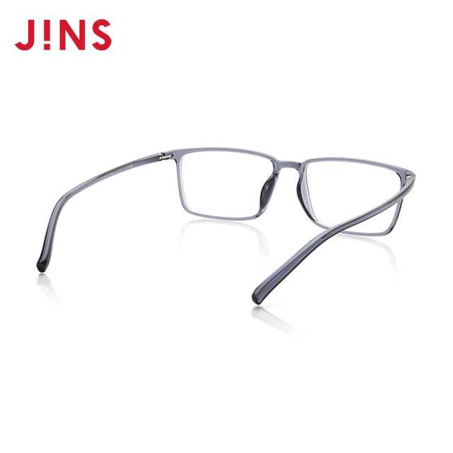 JINS睛姿男士TR90近视眼镜轻镜框可加防蓝光镜片MRF18S245