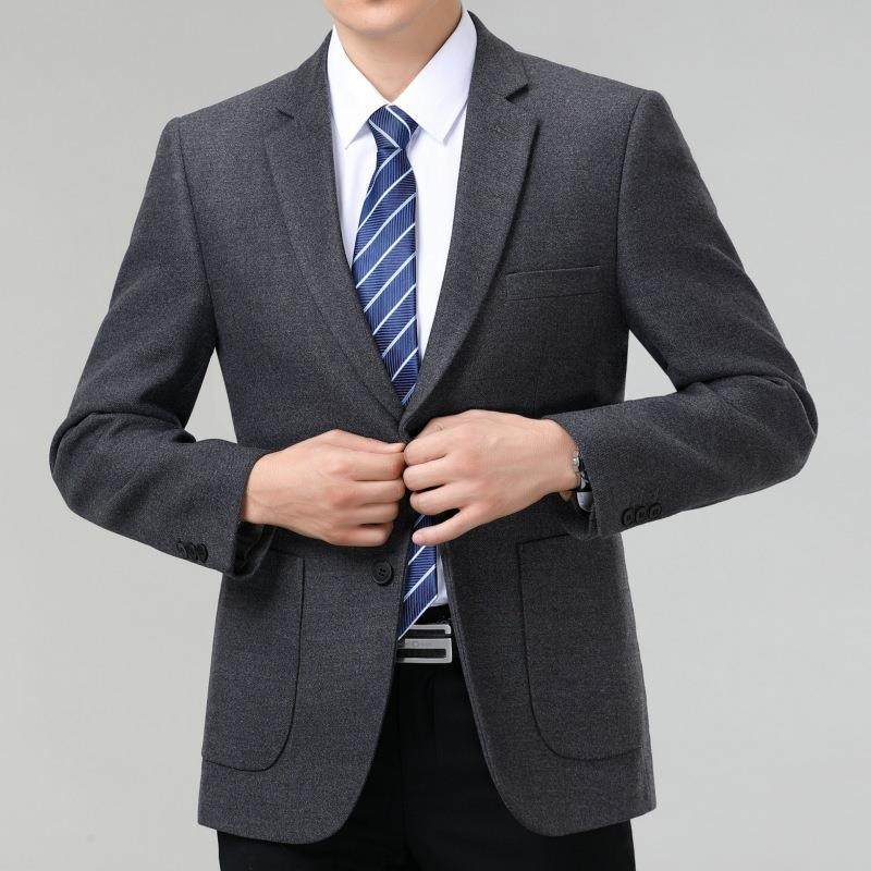 秋冬男士羊毛西服务休闲商装男装上西衣大码中年爸爸高2809档便西,淘宝优惠券,粉丝福利购,淘宝优惠卷