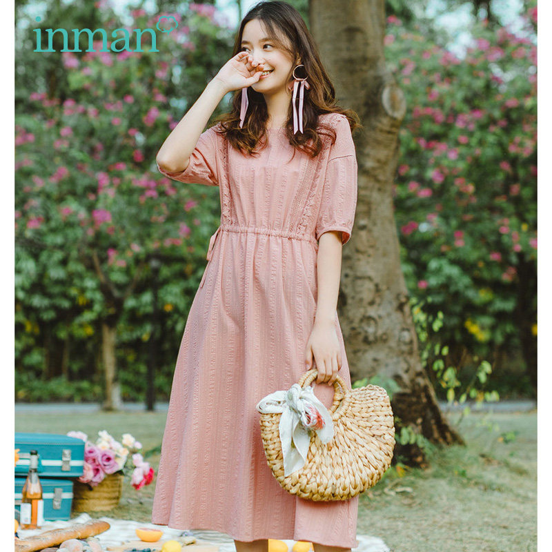  茵曼筱茵连衣裙