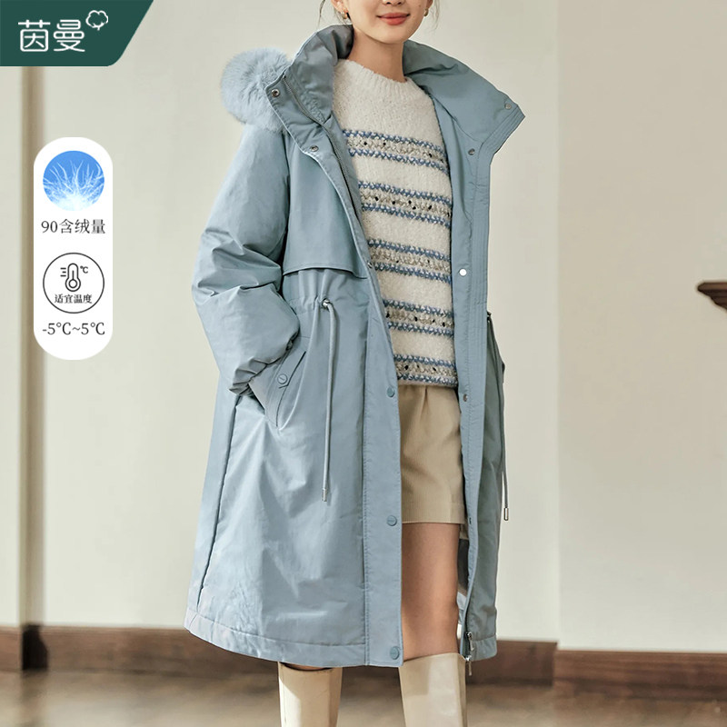  茵曼筱茵羽绒服