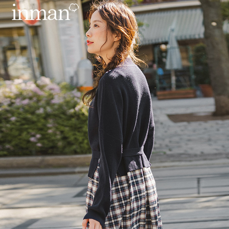 茵曼旗舰店减龄洋气套装裙连衣裙 茵曼筱茵连衣裙