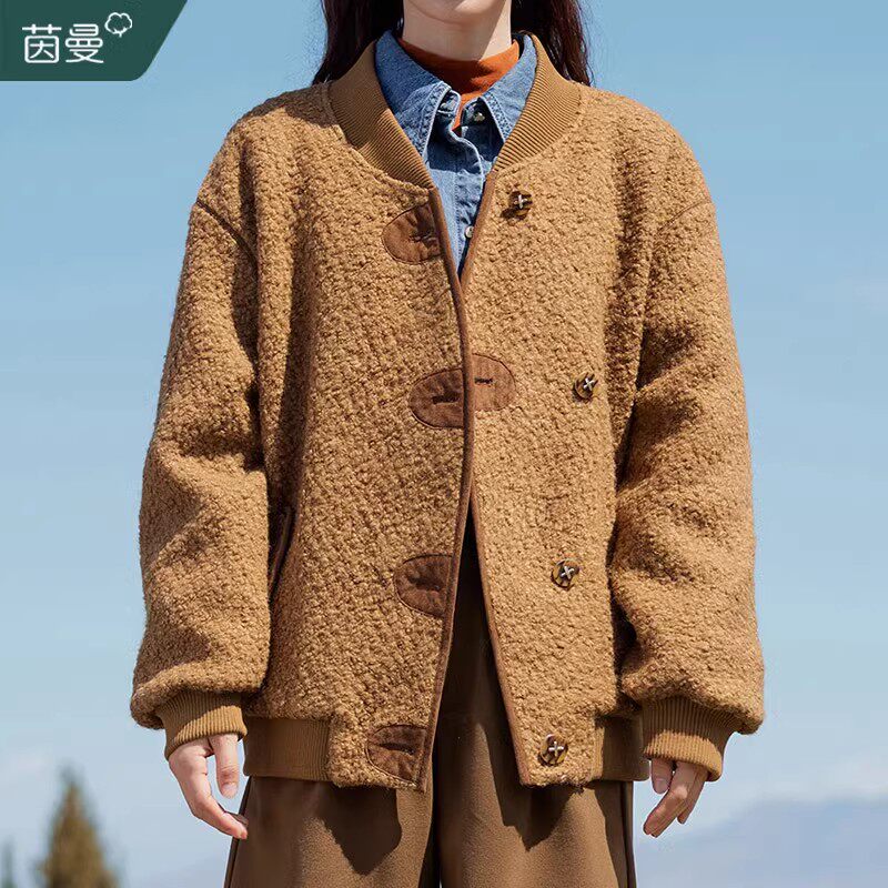  茵曼筱茵短外套