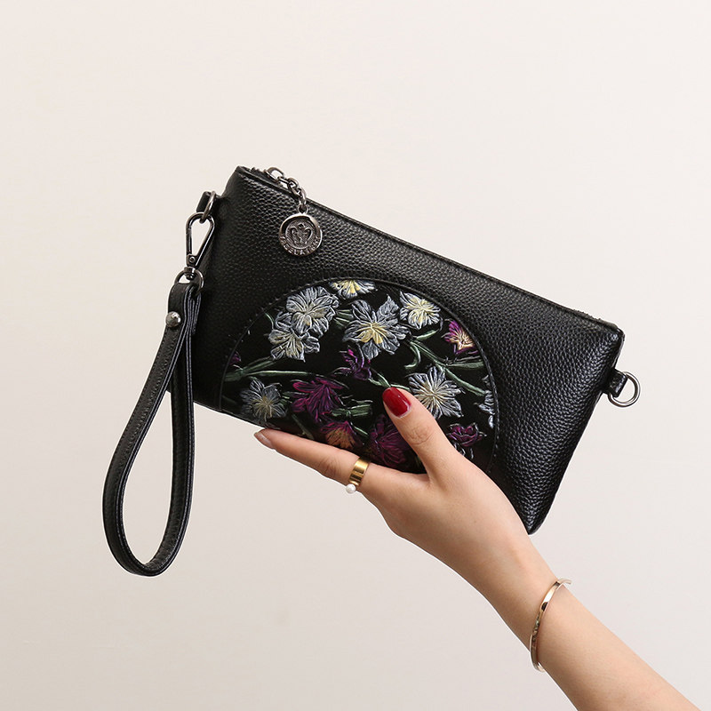 老年人女奶奶中年妈妈包手拎斜挎包 彼卡斯尼女士包袋