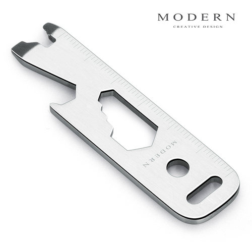 MODERN钥匙收纳器配件 工具卡开瓶器 随身快挂 钥匙扣U盘 - 图0
