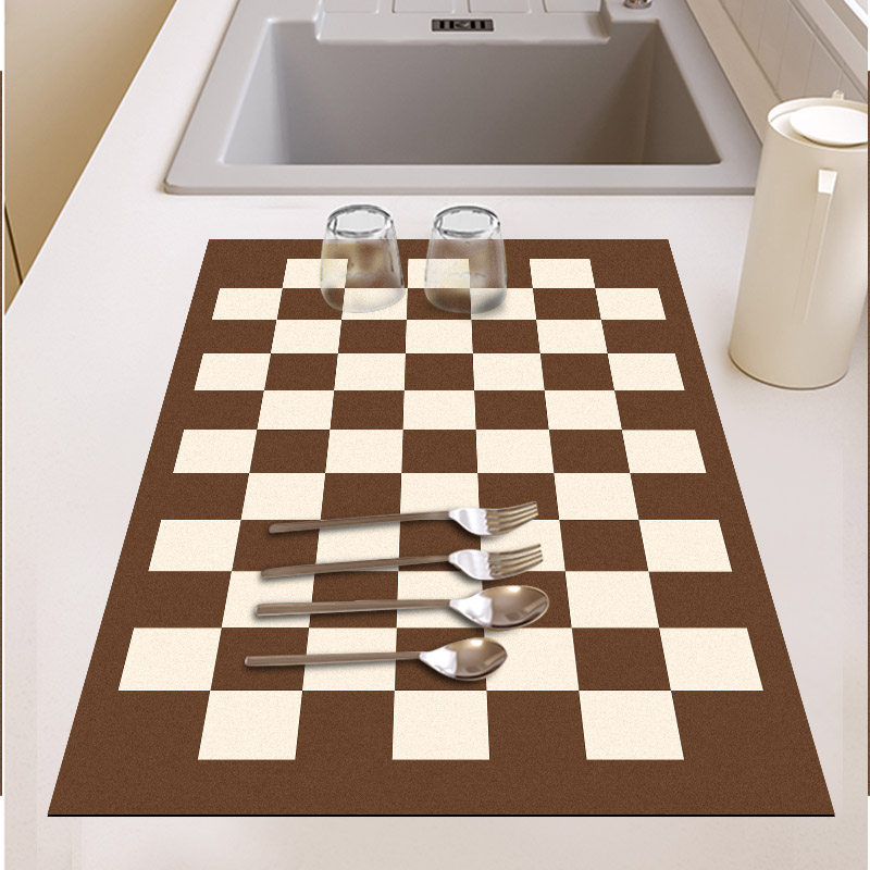 厨房台面沥水垫吧台杯子碗盘干燥垫酒吧茶台吸水杯垫免洗隔热垫子,淘宝优惠券,粉丝福利购,淘宝优惠卷